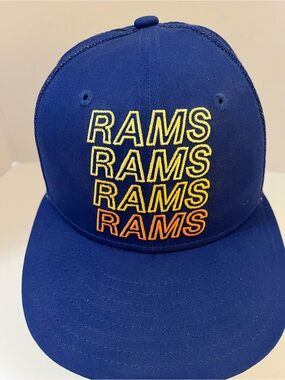 New Era  9FIFTY Blue Rams Snapback Cap